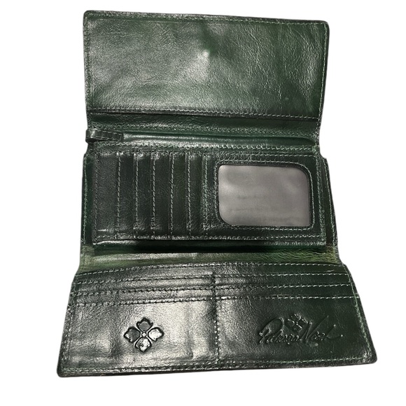 Patricia Nash Leather Suede Beverley Wallet  0085 - Picture 7 of 12